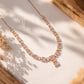 Greek Key Diamond Link 18KT Necklace