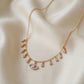 Evil Eye Diamond Drop 18KT Necklace