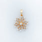 Starburst 18kt Gold Daily Wear Diamond Pendant for Women