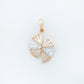 Pinwheel 18kt Gold Daily Wear Diamond Pendant for Women