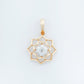Mandala 18kt Gold Daily Wear Diamond Pendant for Women