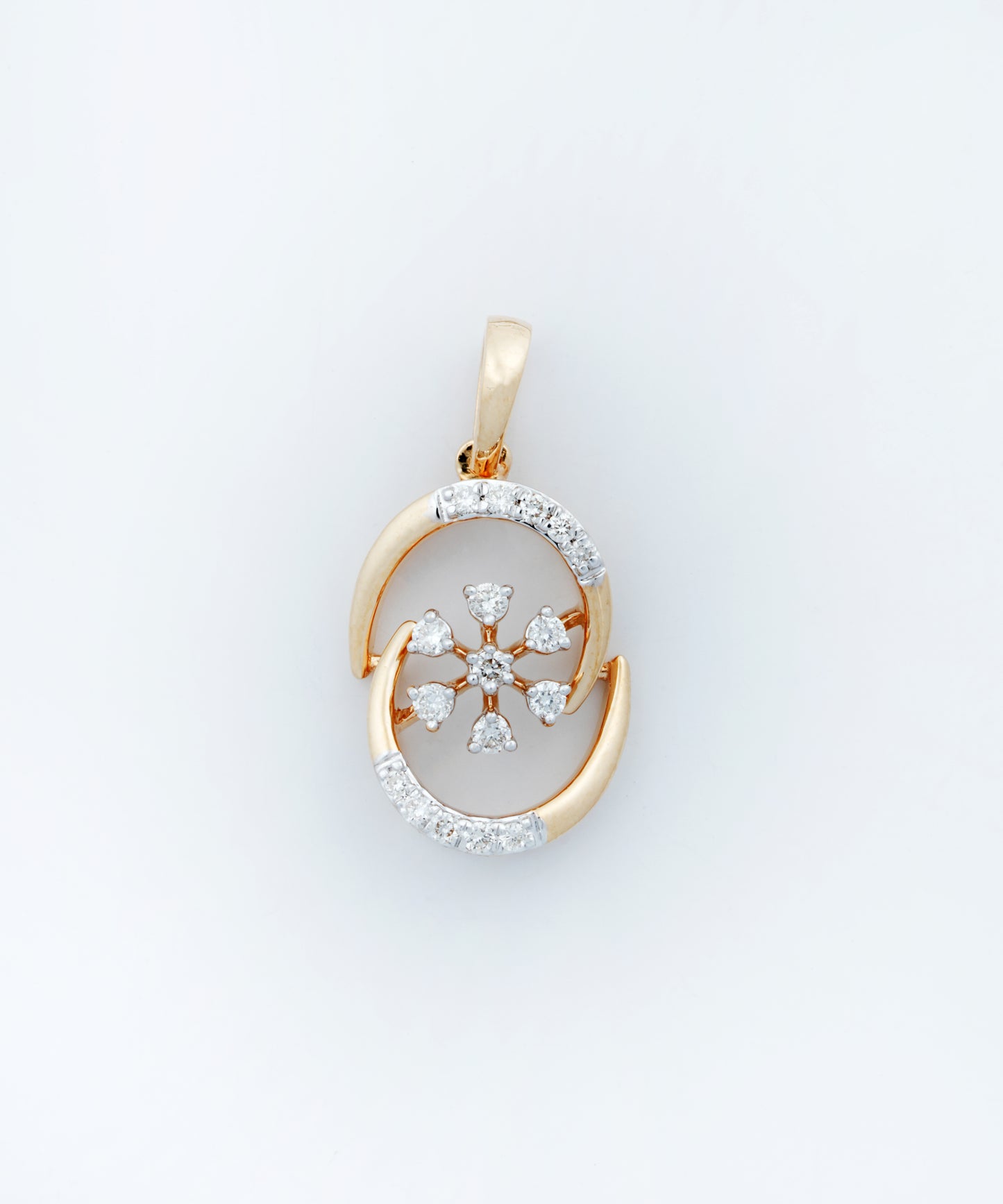 Jolie 18kt Gold Daily Wear Diamond Pendant for Women