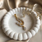 Swirl 18kt Gold Party Wear Diamond Pendant for Women