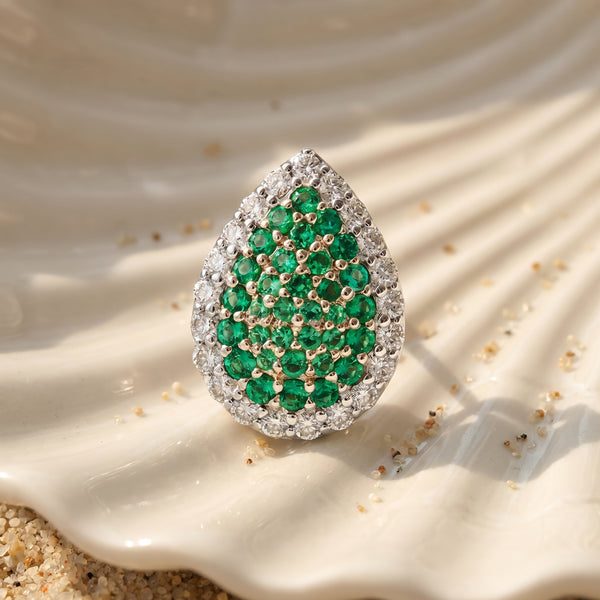 Verdana 18kt Yellow Gold Party Wear Diamond Pendant for Women