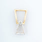 Prism 18kt Yellow Gold Daily Wear Diamond Pendant for Women