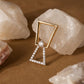 Prism 18kt Yellow Gold Daily Wear Diamond Pendant for Women
