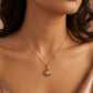 Lotus 18kt Gold Daily Wear Diamond Pendant for Women
