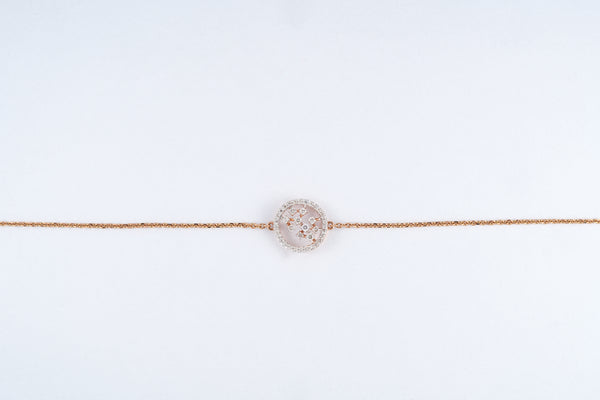 Starburst 18kt Diamond Gold Bracelet for Women