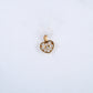 Yellow Gold Heart 18KT Diamond Pendant