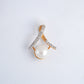 Rose Gold Pearl and 18KT Diamond Pendant