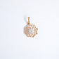 18kt Gold Daily Wear Diamond Pendant for Women