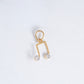 Yellow Gold Music Note 18KT Diamond Pendant