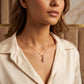 Rose Gold Cross 18KT Diamond Small Pendant