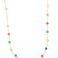 Yellow Gold Multi Stone Diamond Necklace