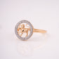 Leo Zodiac 18KT Diamond Ring