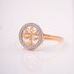 Libra Zodiac 18KT Diamond Ring