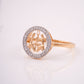 Yellow Gold Gemini 18KT Diamond Ring