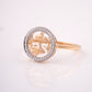 Pisces Zodiac 18KT Diamond Ring