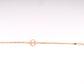 Yellow Gold Clover Charm Bracelet