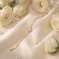 Dainty Clover 18KT Diamond Bracelet