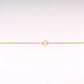 Dainty Clover 18KT Diamond Bracelet