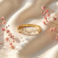 18kt Gold Scatter Crown Daily Wear Diamond Ring for Women