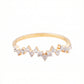 18kt Gold Scatter Crown Daily Wear Diamond Ring for Women