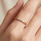 18kt Gold Five-Stone Band Daily Wear Diamond Ring for Women