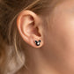 Jangal 18kt Rose Gold Daily Wear Diamond Stud Earrings for Kids