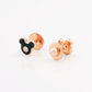 Jangal 18kt Rose Gold Daily Wear Diamond Stud Earrings for Kids