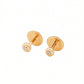 Bindu 18kt Gold Daily Wear Diamond Stud Earrings for Kids