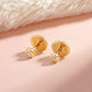 Bindu 18kt Gold Daily Wear Diamond Stud Earrings for Kids