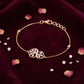Rose Gold Infinity 18KT Diamond Bracelet