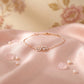 Rose Gold Geometric Infinity 18KT Diamond Bracelet