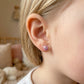 Gulabi 18kt White Gold Daily Wear Diamond Stud Earrings for Kids