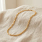 18Kt Yellow Gold Diamond Link Chain for Men