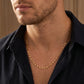 18Kt Yellow Gold Mirror Link Chain for Men