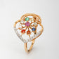 Navraya Multigem Wedding Wear 18kt Diamond Ring