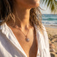 18Kt Gold Diamond Starburst Pendant for Women