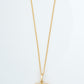18kt Yellow Gold Retro Telephone Charm Pendant Necklace for Kids  