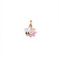 Buzzy Bloom 18Kt Flower Enamel Pendant for Kids