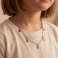18Kt Gold Enamel Charm Necklace for Kids