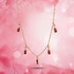 18Kt Gold Enamel Charm Necklace for Kids