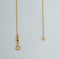 18kt Yellow Gold Plain Cable Chain Anklet for Women  