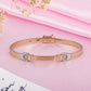 18kt Rose Gold Screw Daily Wear Unisex Kada