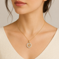 18KT Yellow Gold Diamond Swastika Pendant