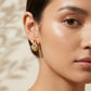 Sursur Music Note Diamond 18kt Yellow Gold Earrings