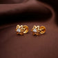 Sitara Star Diamond 18kt Yellow Gold Earrings