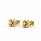 Bubbly Diamond Stud Earrings 18kt Yellow Gold