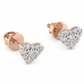 Tiny Heartelle 18kt Diamond Daily Wear Stud Earrings